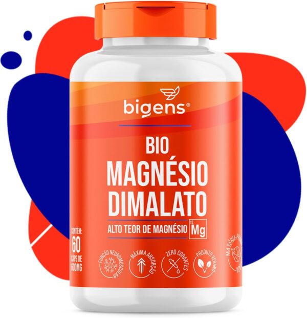 Cápsulas de Magnésio Dimalato
